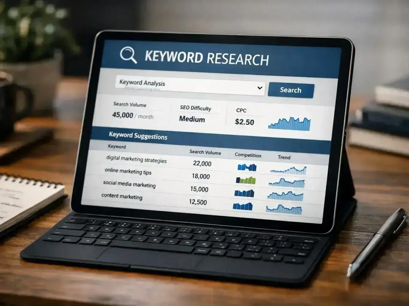 WebJi service area covering the region and surrounding neighborhoods